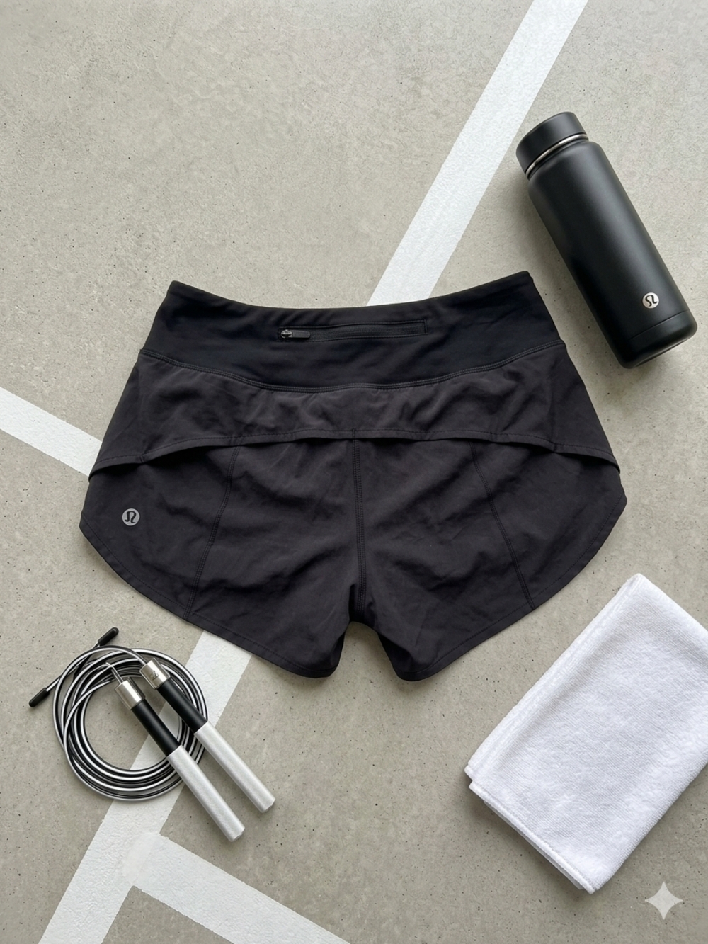 lululemon athletica Black Women's Athletic Shorts